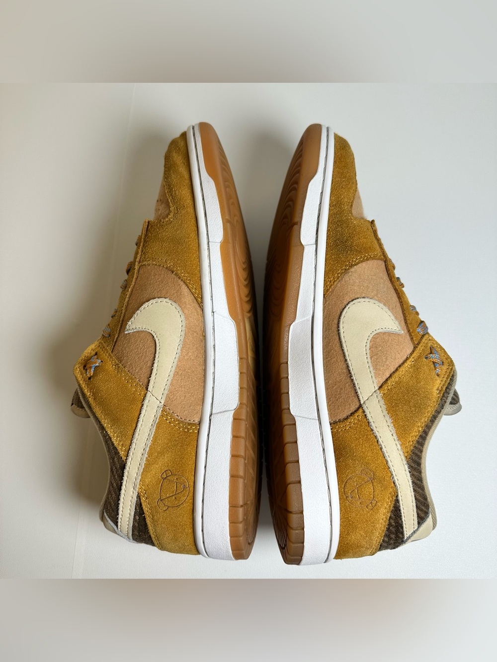 Nike Dunk Low SE Teddy Bear Praline Desert Ocher Mens 11 DZ5350-288 Sneakers - Picture 4 of 16